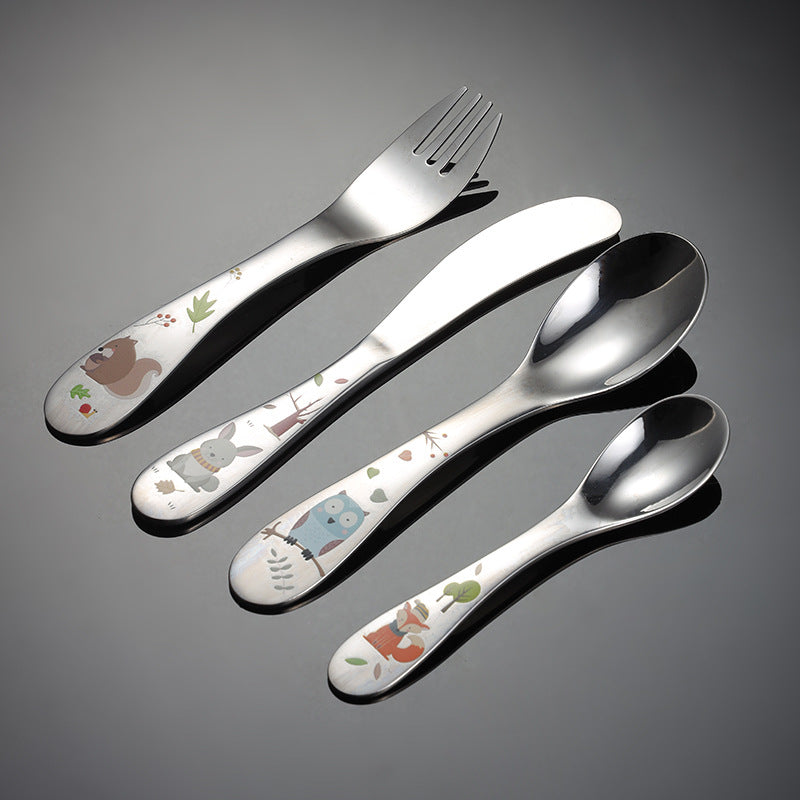 Merto Beno 4-teiliges Kinderbesteck Set