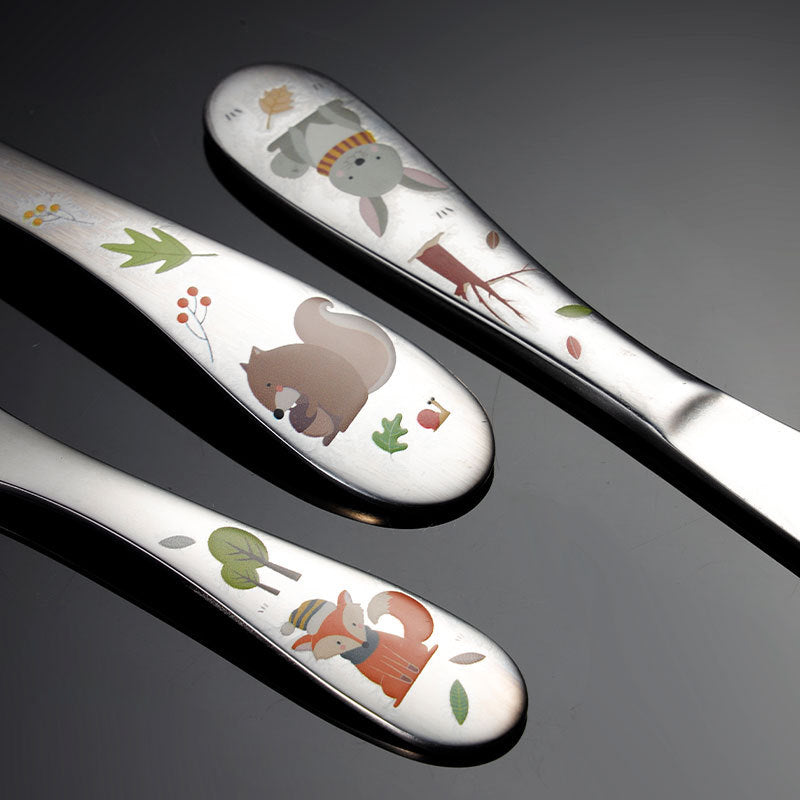 Merto Beno 4-teiliges Kinderbesteck Set