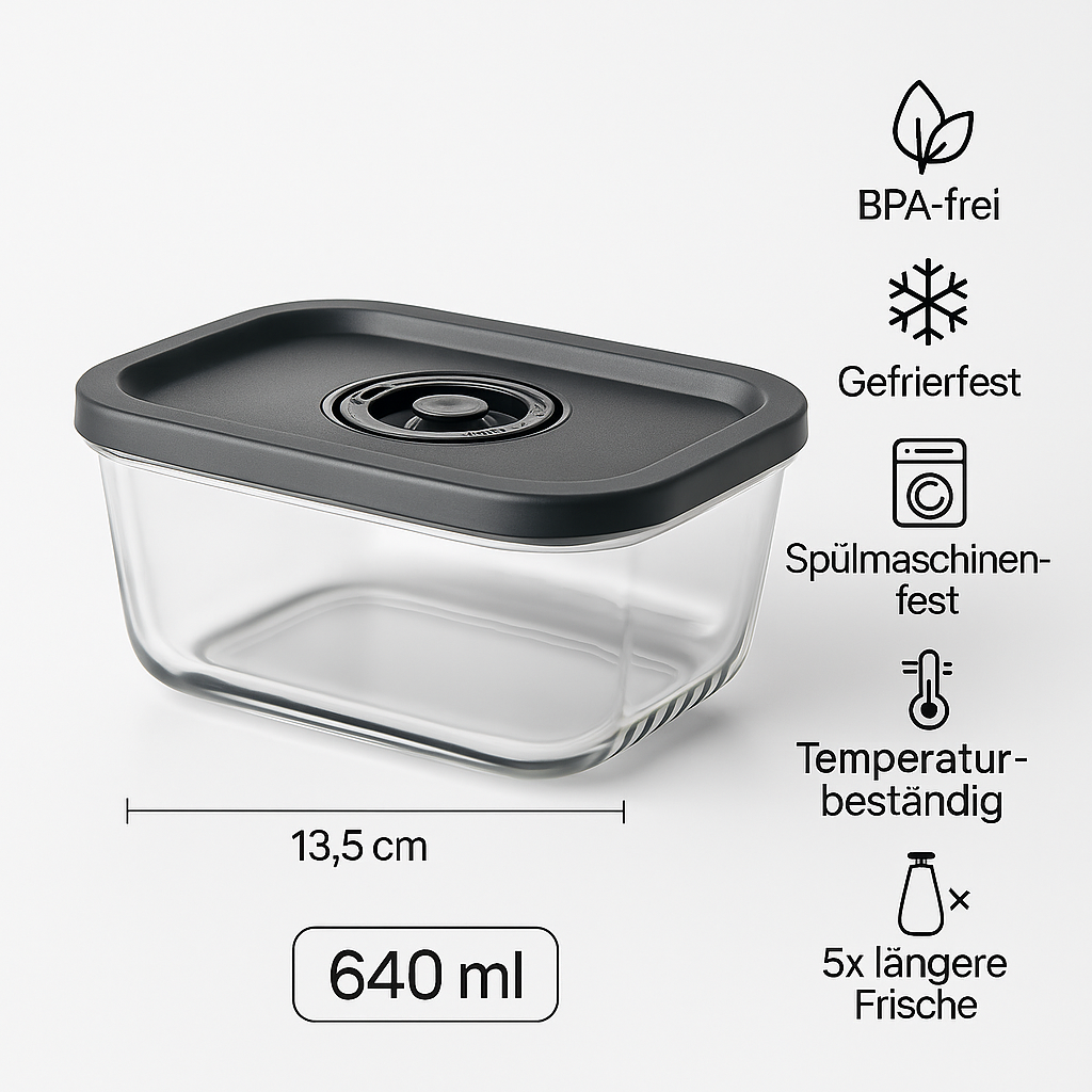 Vakuumbehälter-Set Inklusive Handvakuumierer