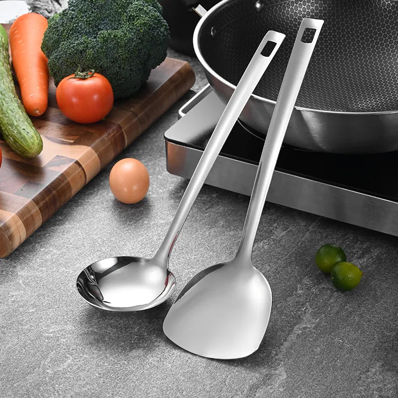 Küchenhelfer Set Edelstahl 7-teilig – Robust, langlebig & spülmaschinenfest
