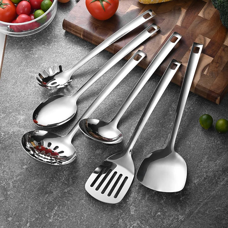 Küchenhelfer Set Edelstahl 7-teilig – Robust, langlebig & spülmaschinenfest