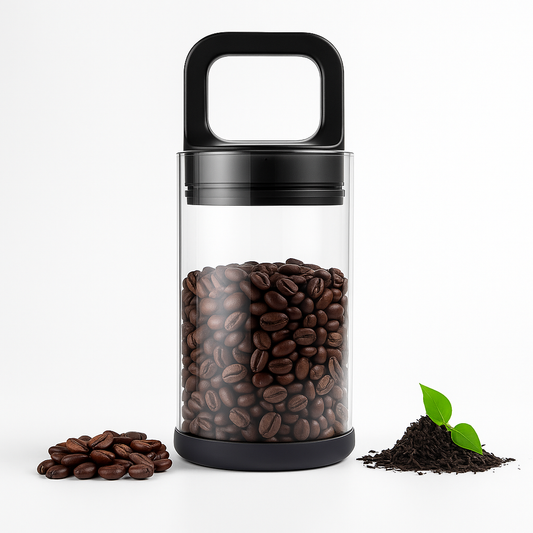 Merto Beno Premium Kaffeedose mit Vakuumdeckel